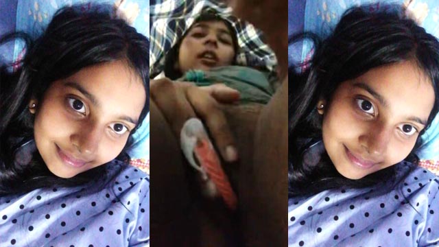 Cute Young Girl Fingiring Pussy With Pen XXX